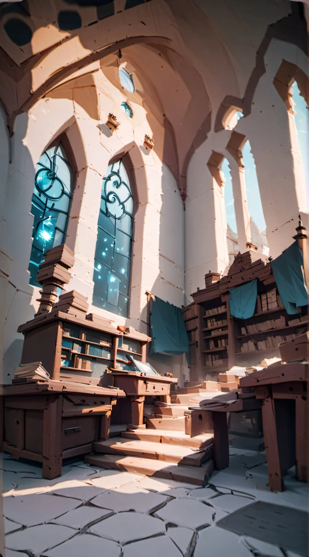 ai character: Arcana Academy background