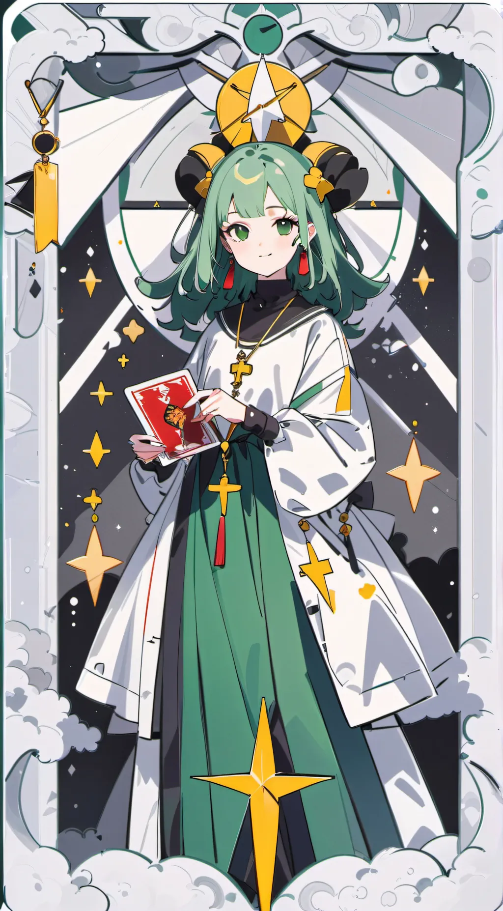 ai character: Rival ivy  background