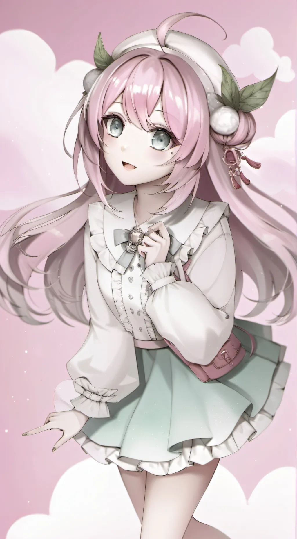ai character: Doki doki rp background