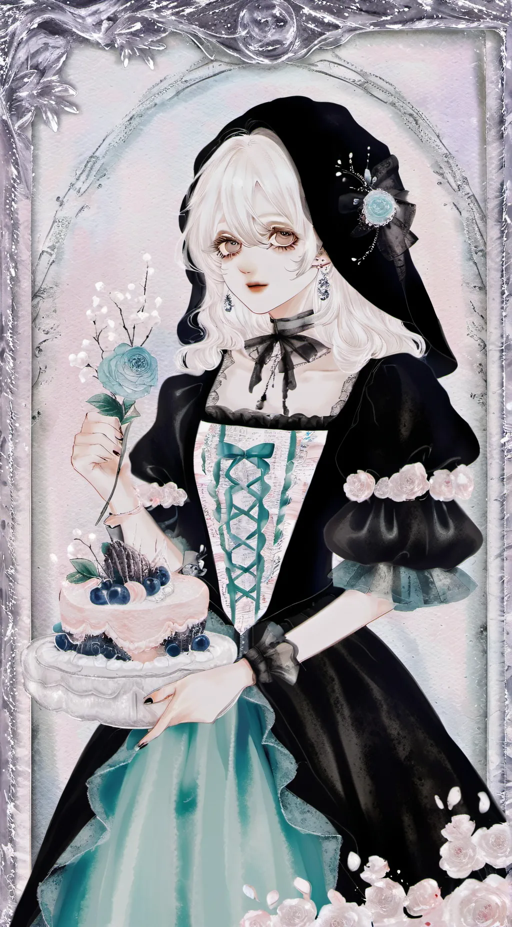 ai character: Beauty & The Beast background