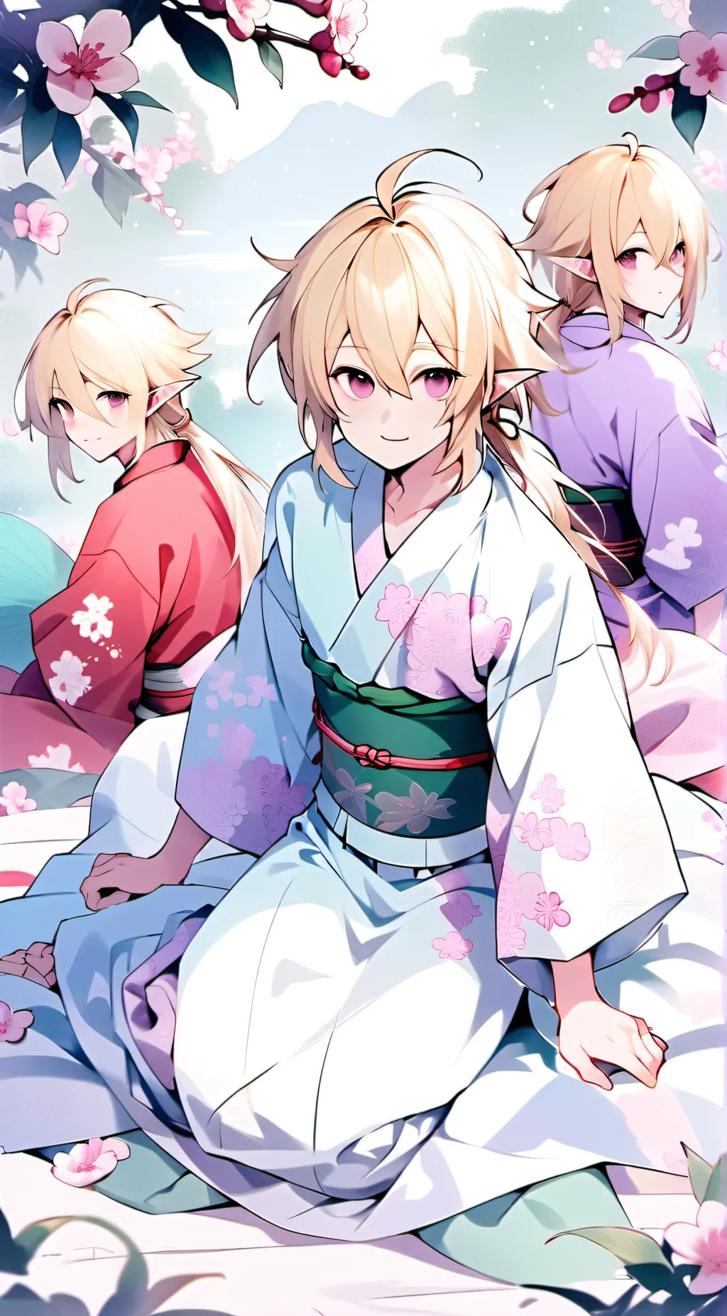 ai character: Kin, Ky & Kyo background