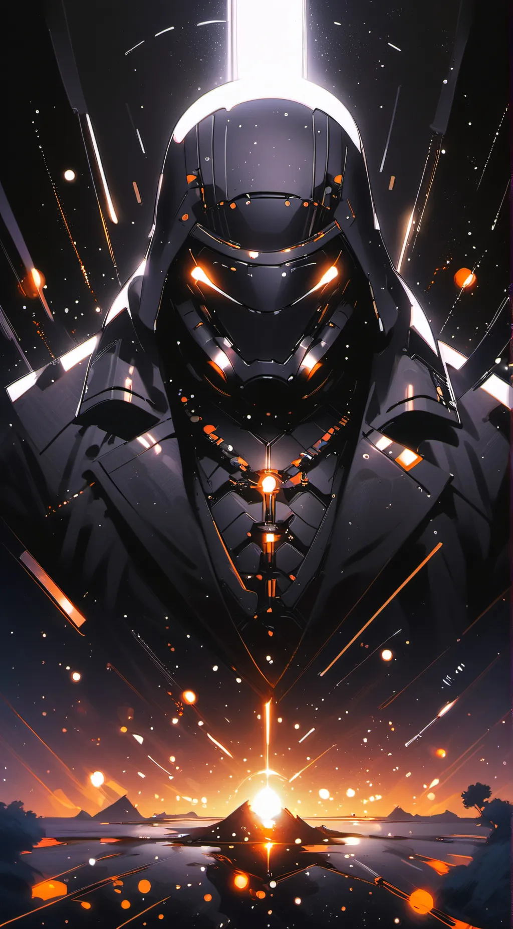 ai character: Monster gouro background