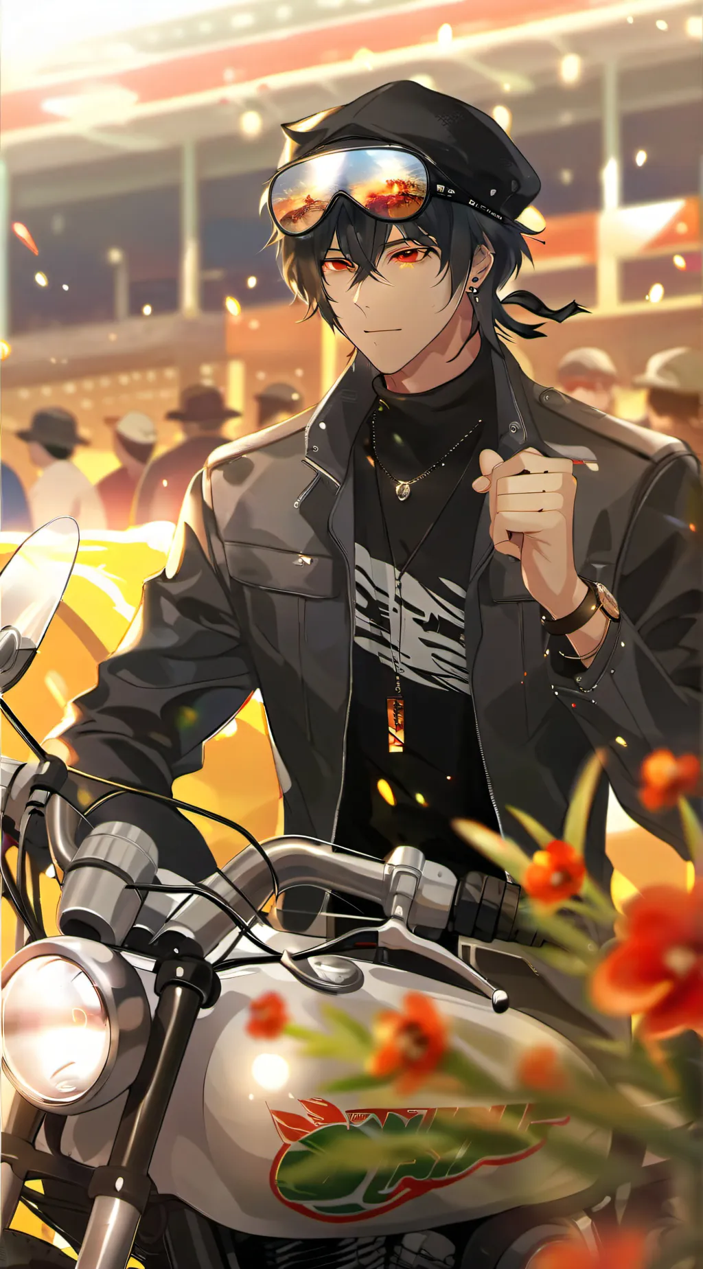 ai character: Asher background