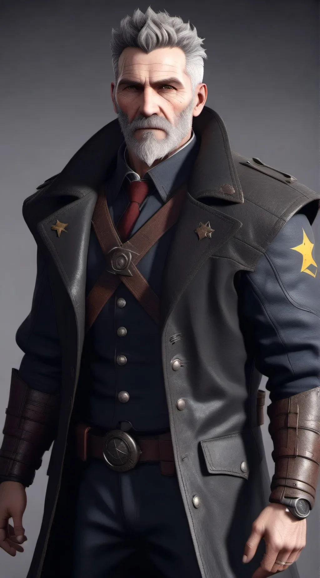 ai character: Elder Maxson background