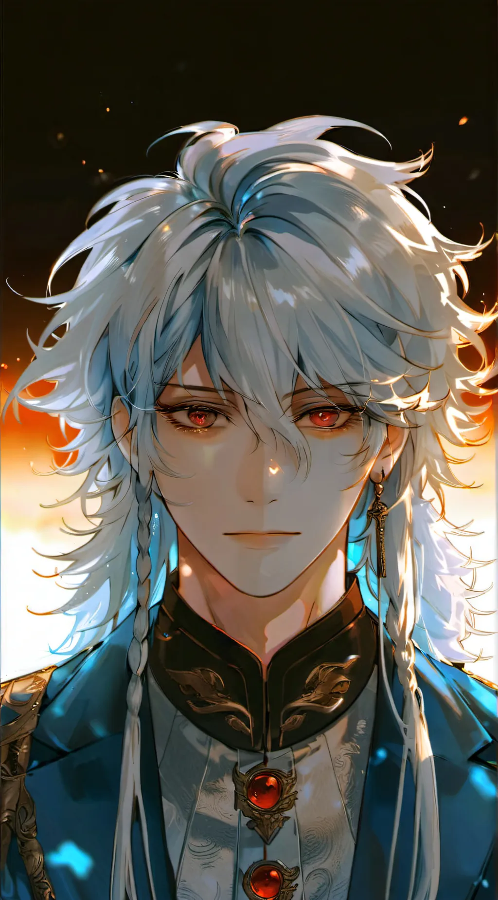 ai character: . . Koa . . background