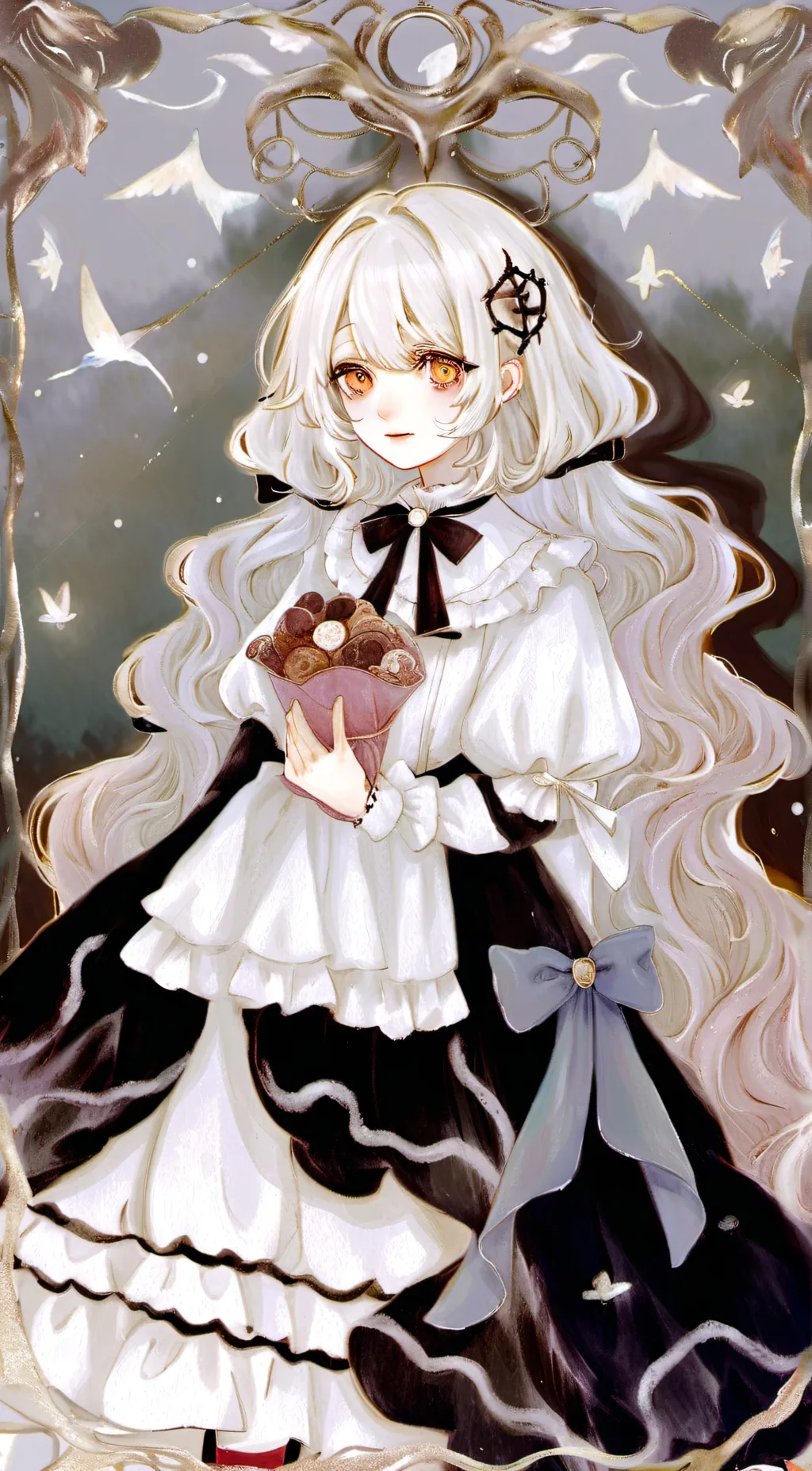 ai character: Silva background