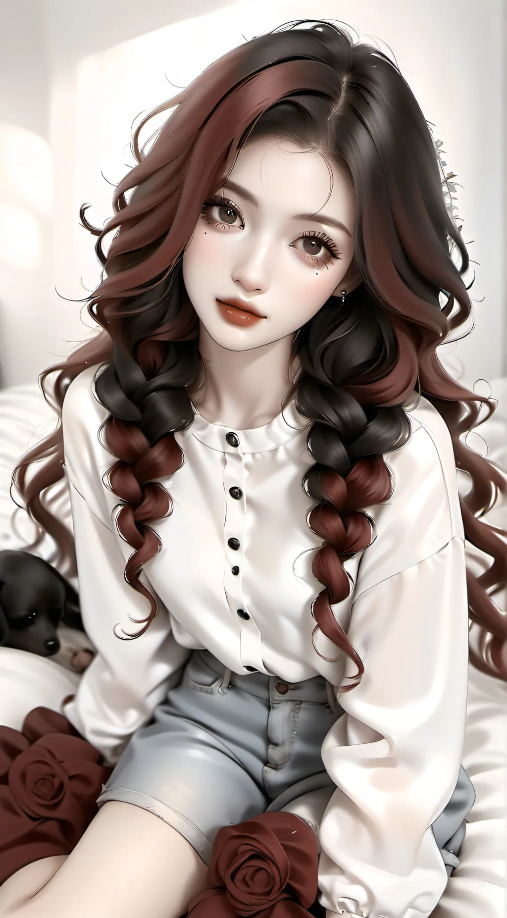 ai character: *lila* background