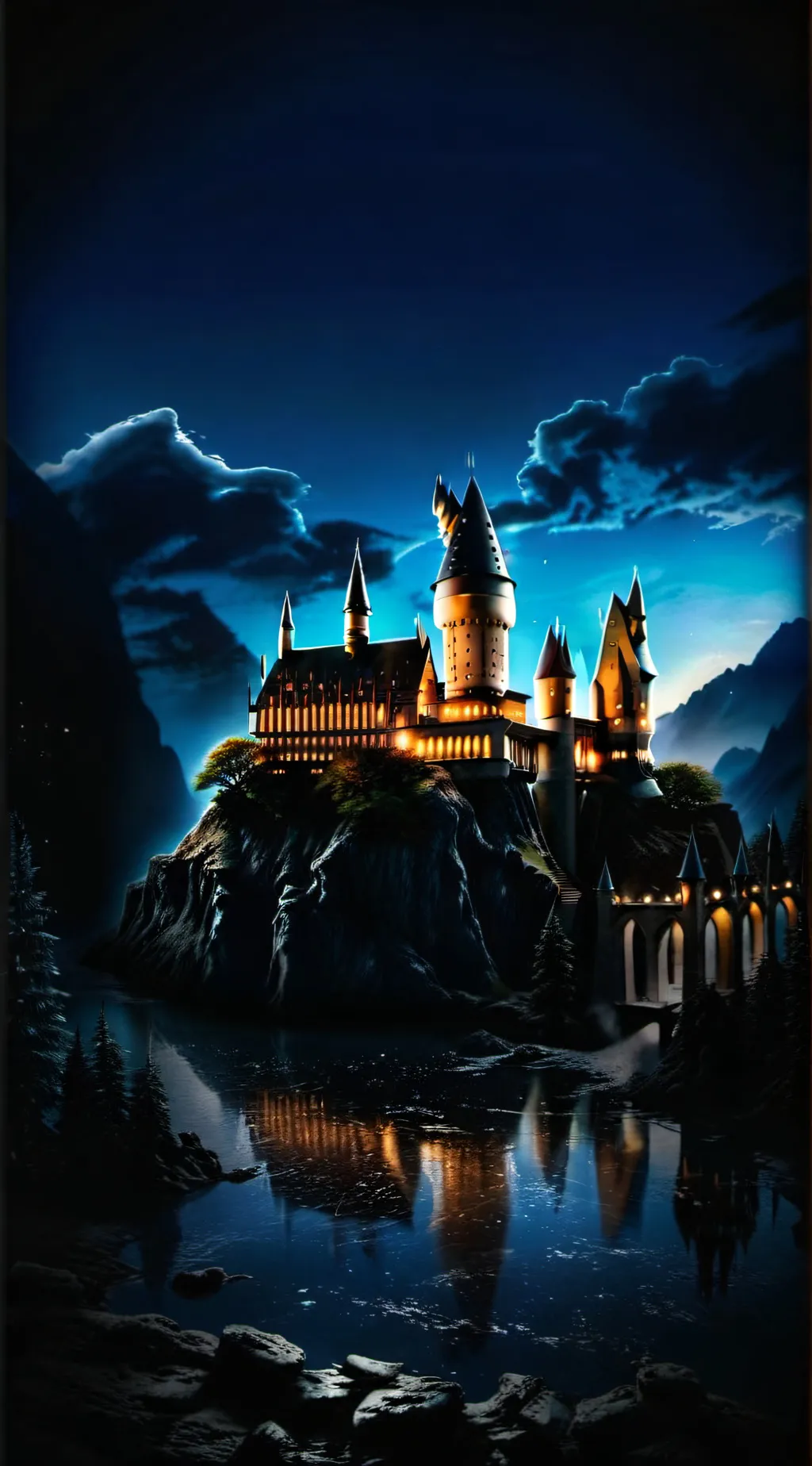 ai character: Hogwarts 1st year background