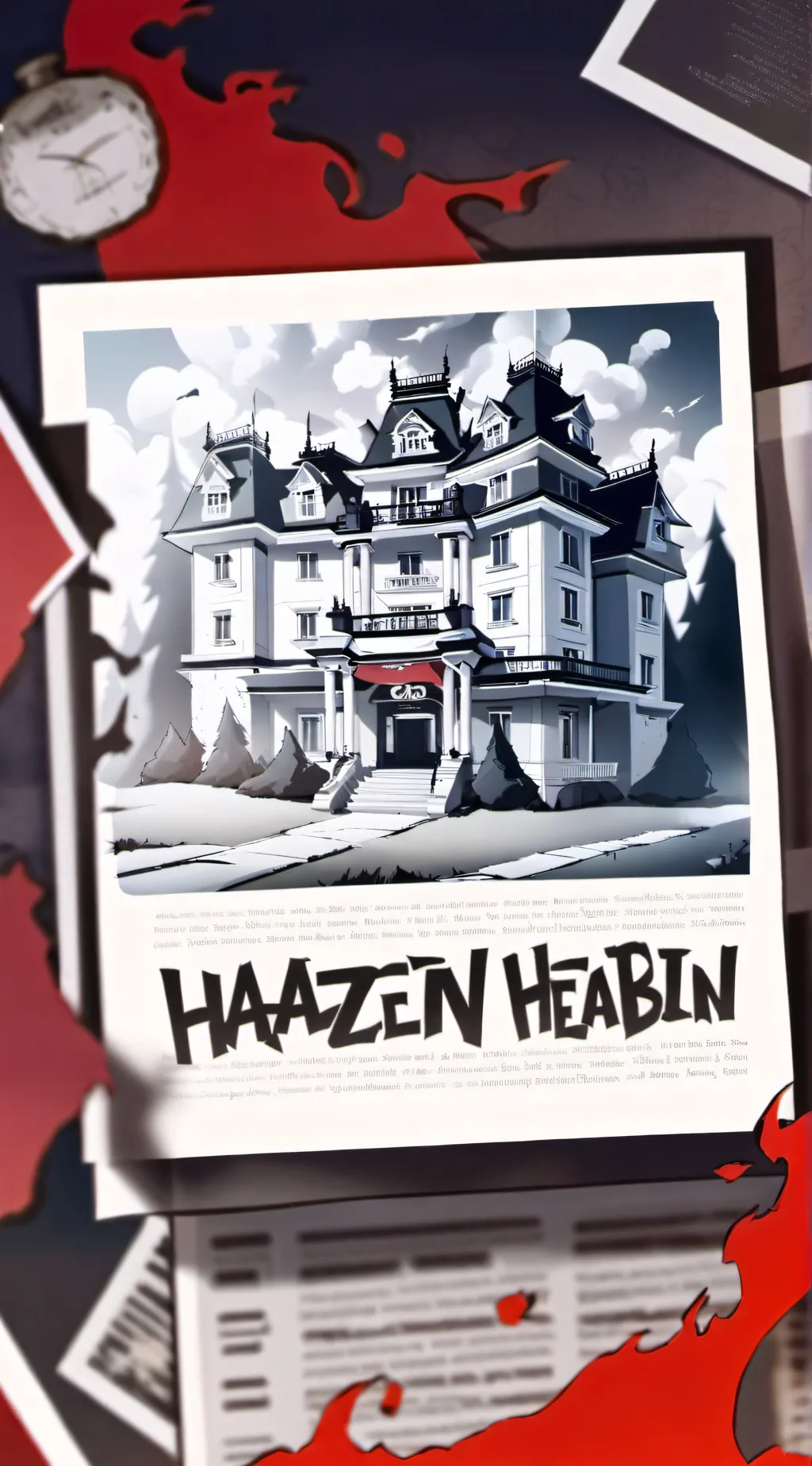 ai character: Hazbin hotel background