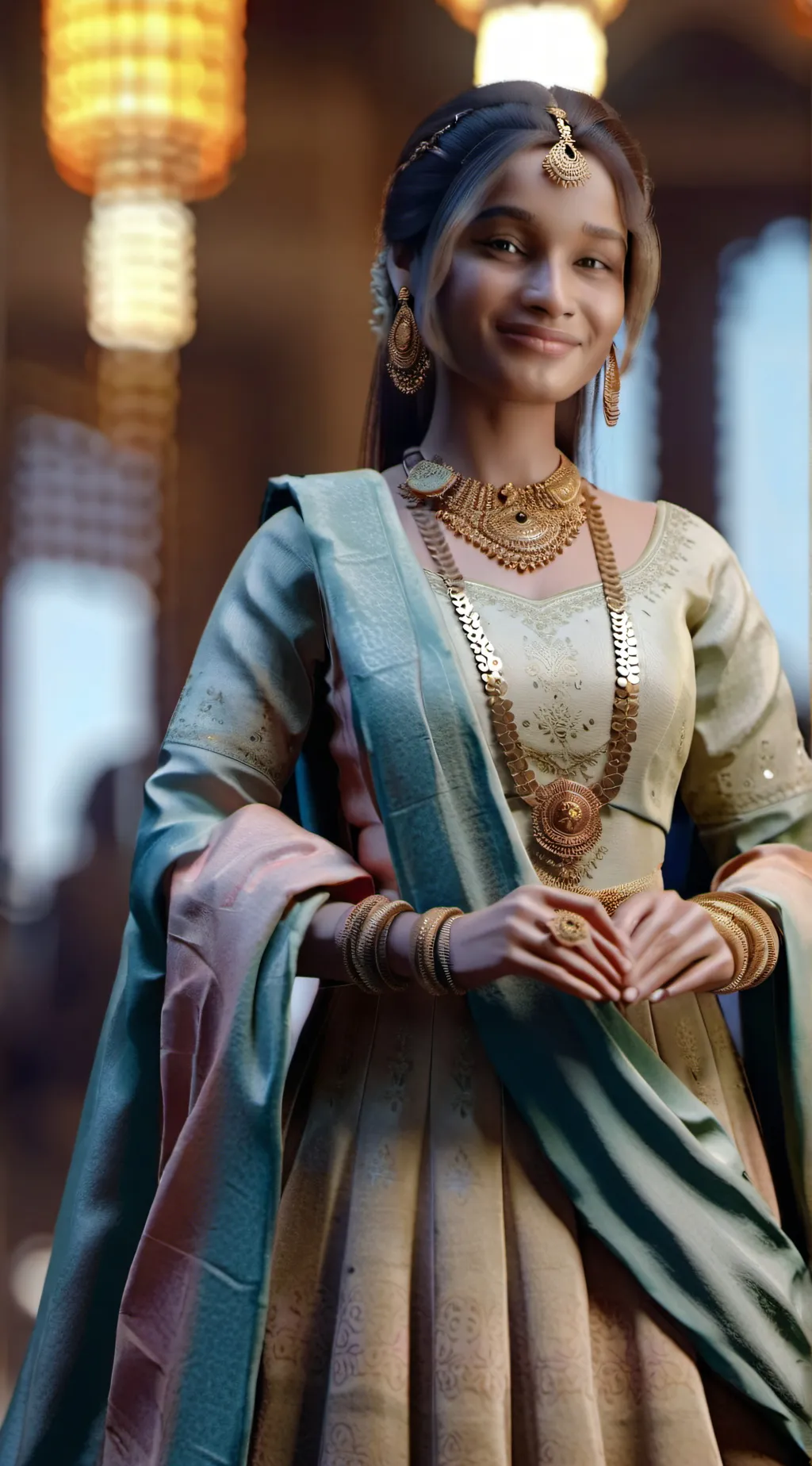 ai character: isratun background