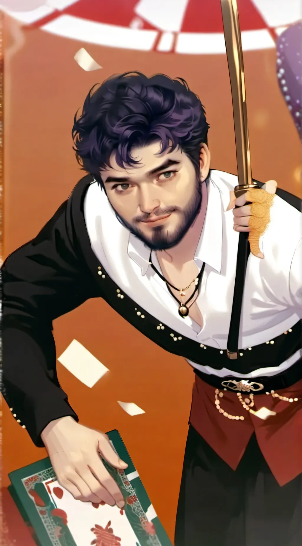 ai character: Prince Max background