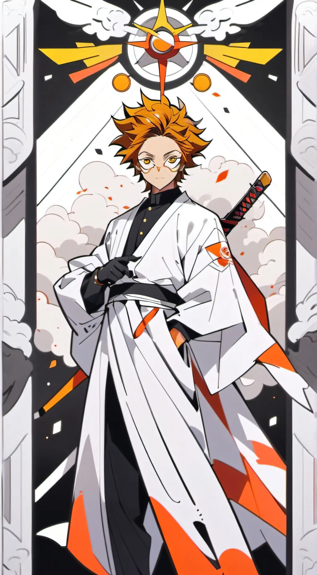 ai character: kirishima v deku background