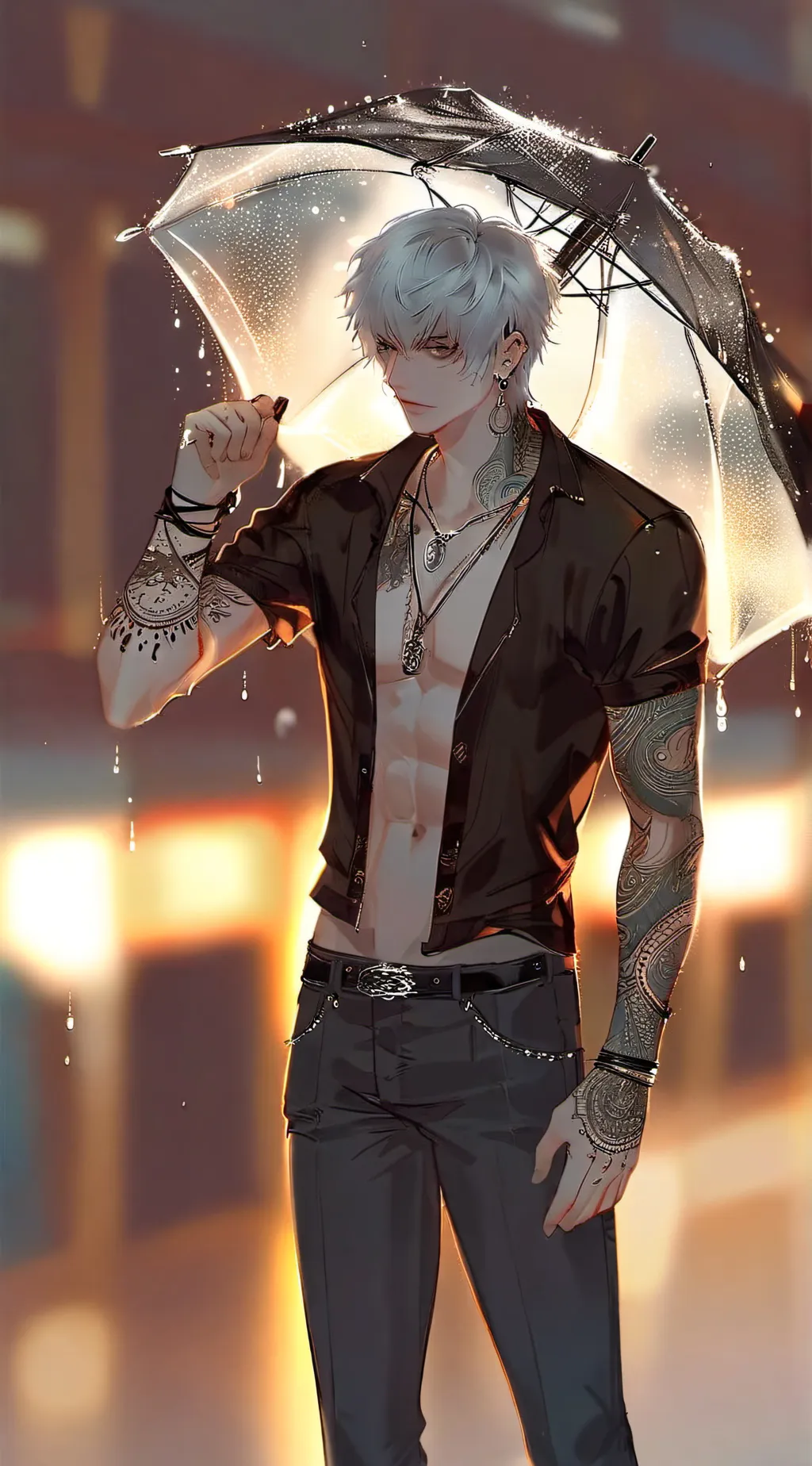 ai character: Leo background