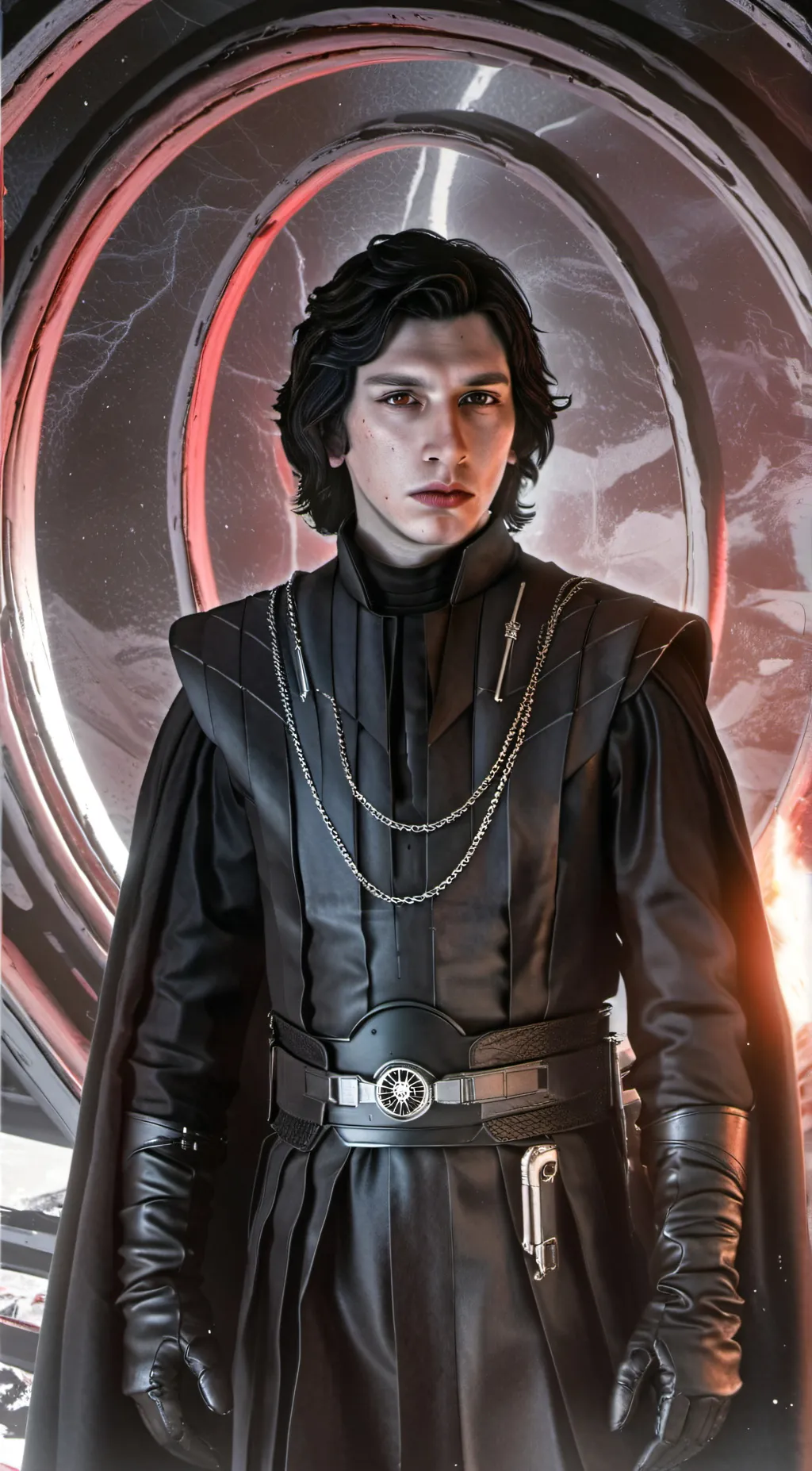 ai character: Kylo Ren background