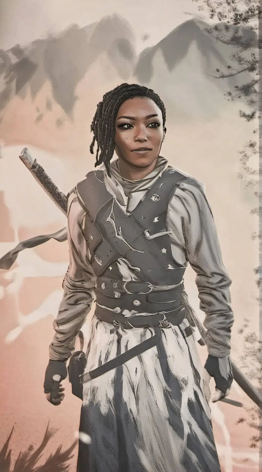 ai character: Discovery background