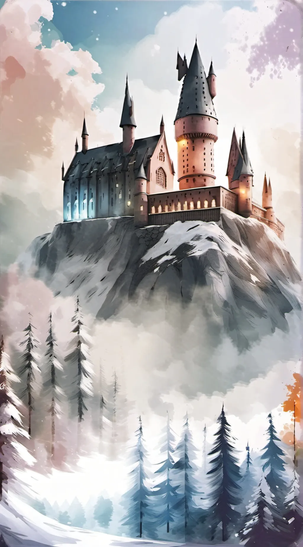 ai character: Hogwarts background