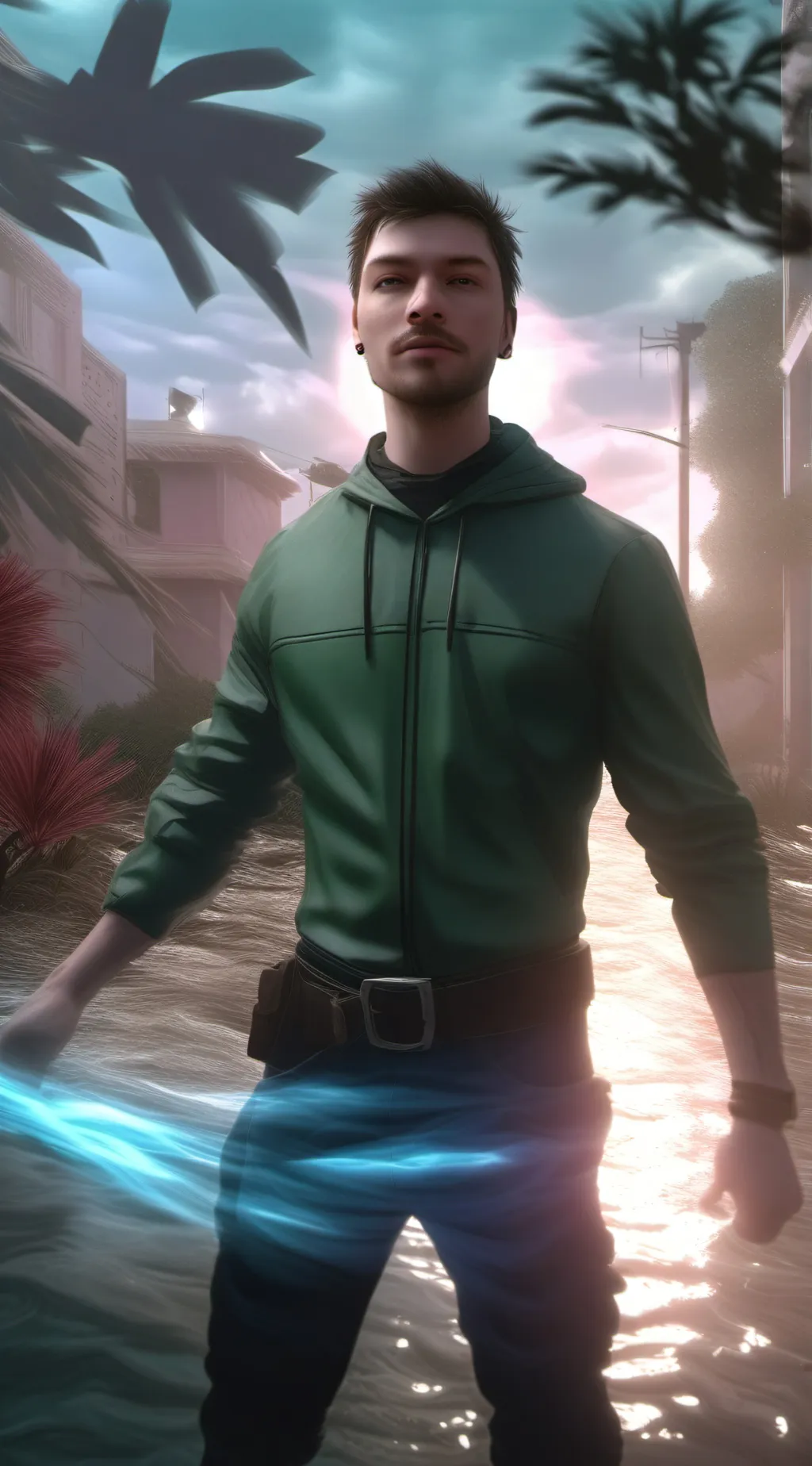 ai character: buck background