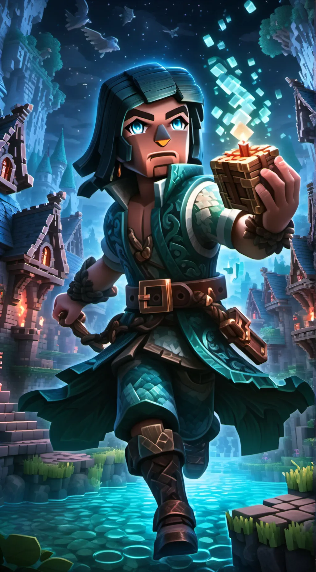 ai character: BOZO background