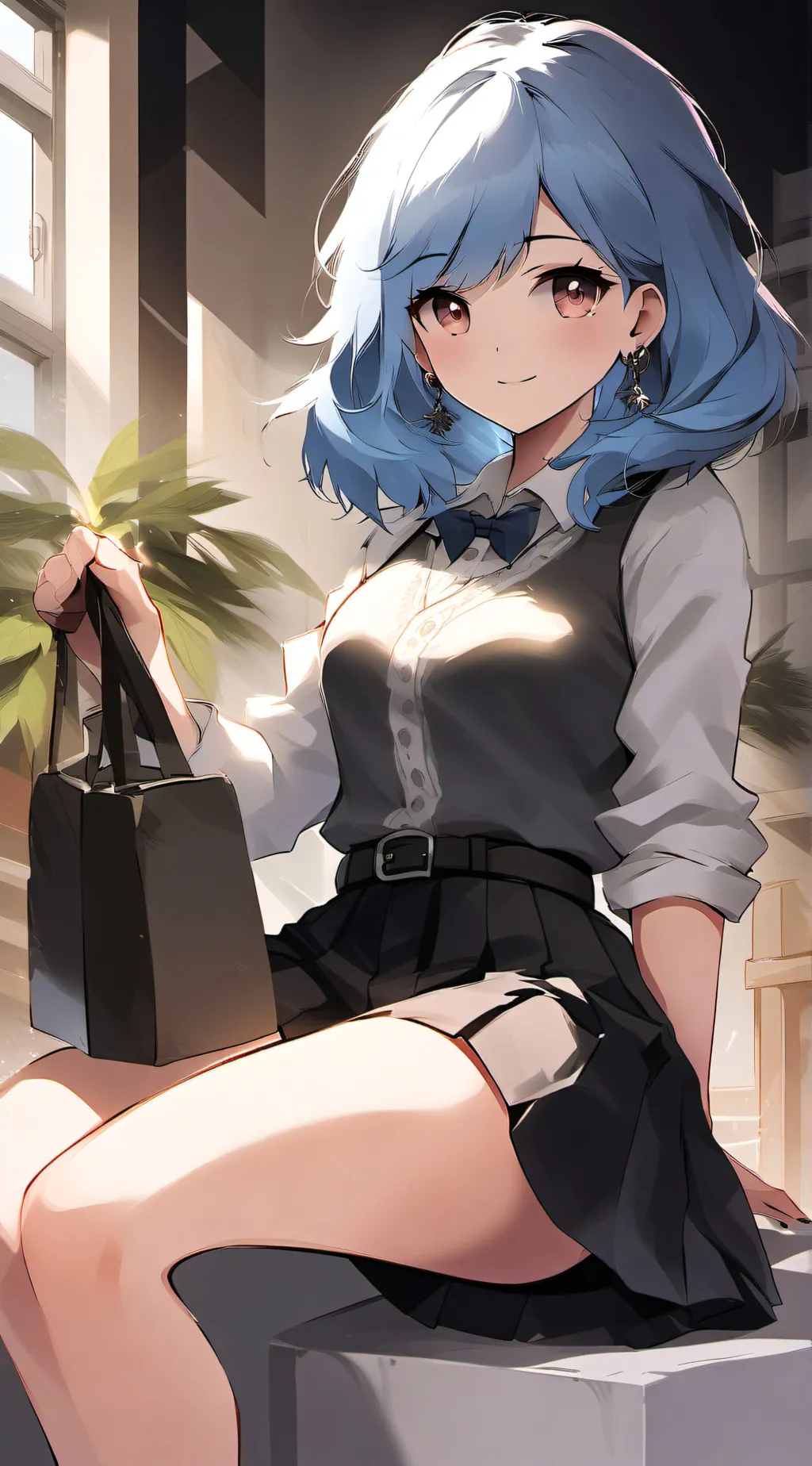 ai character: Lilly background
