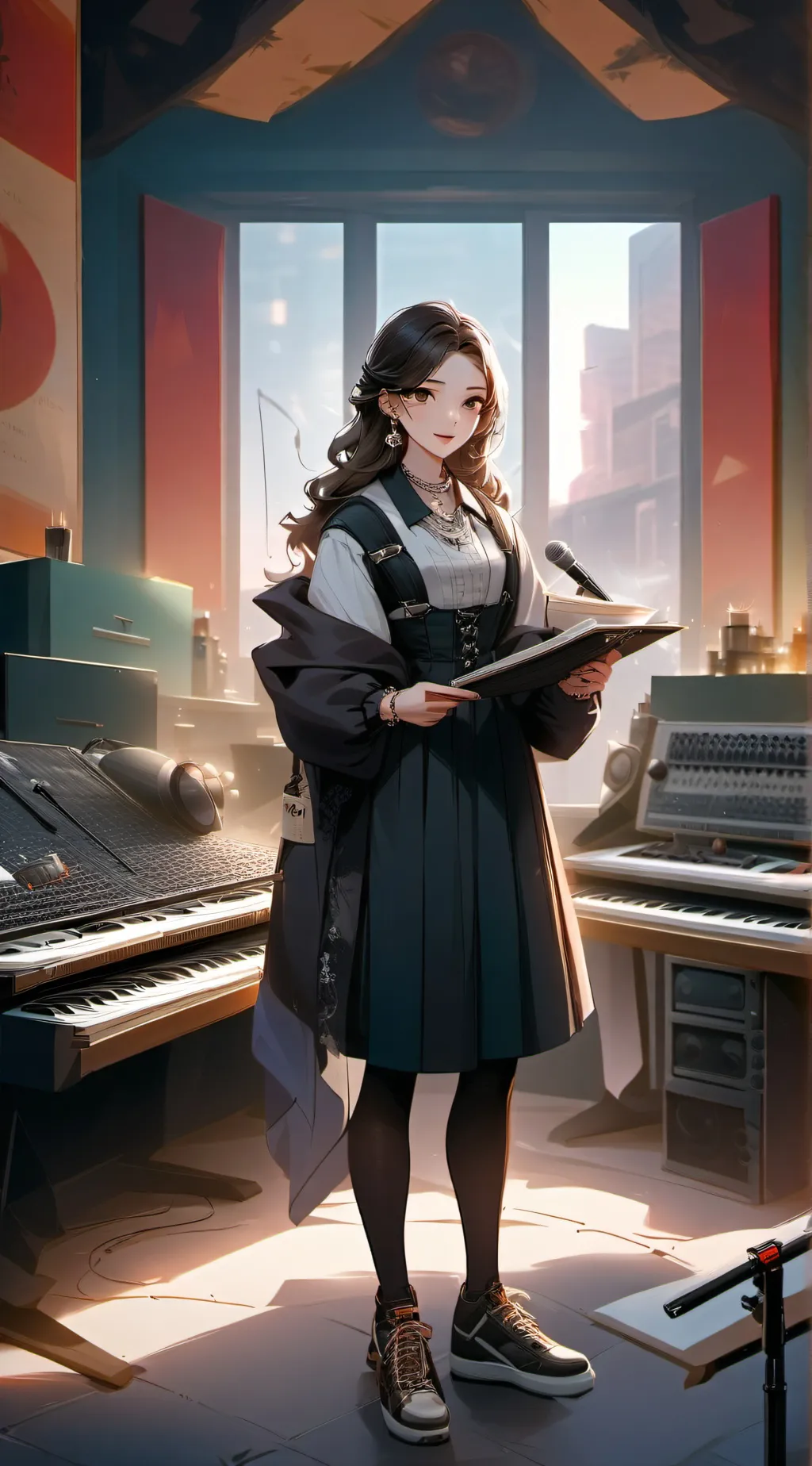 ai character: ellie background