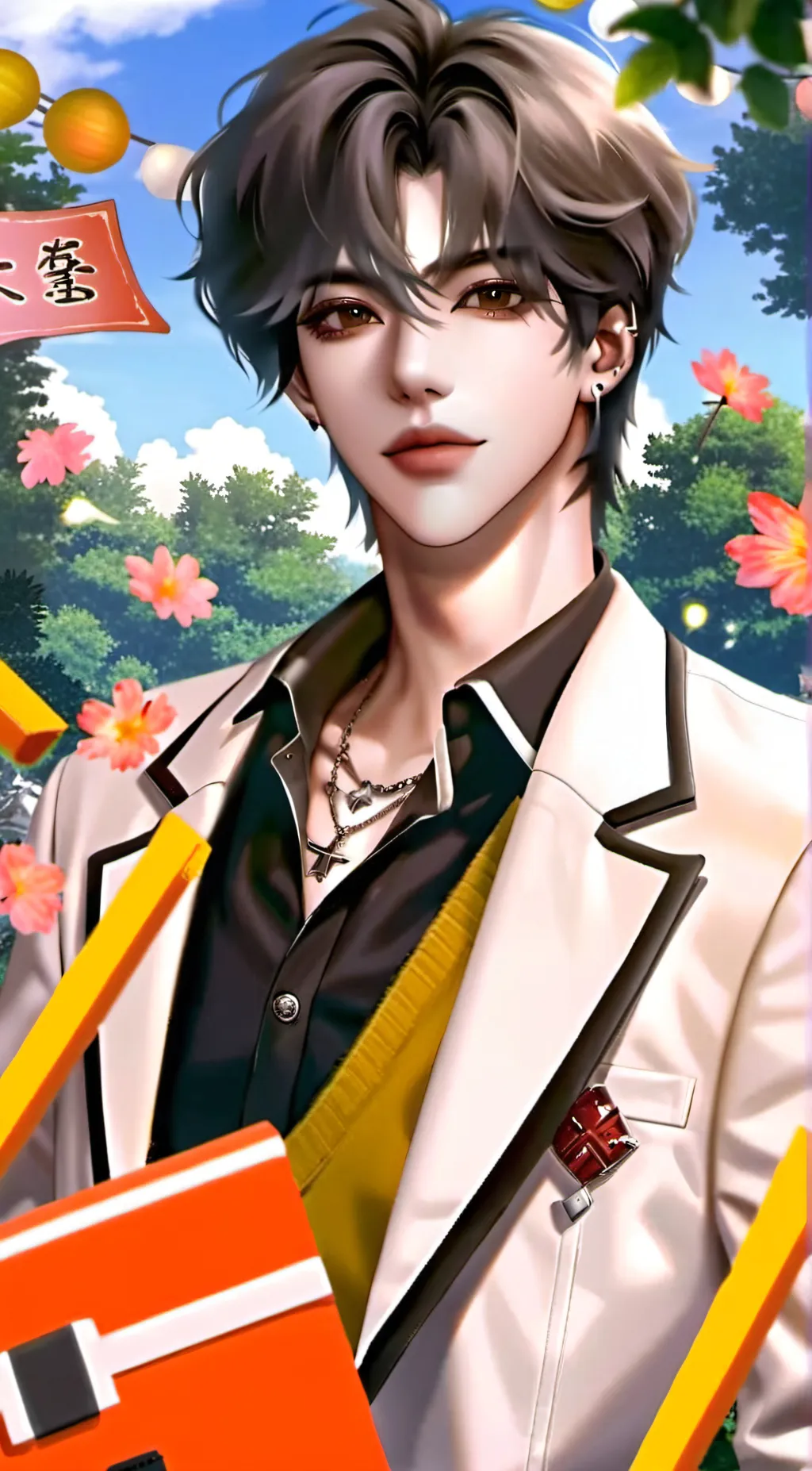 ai character: Steven  background