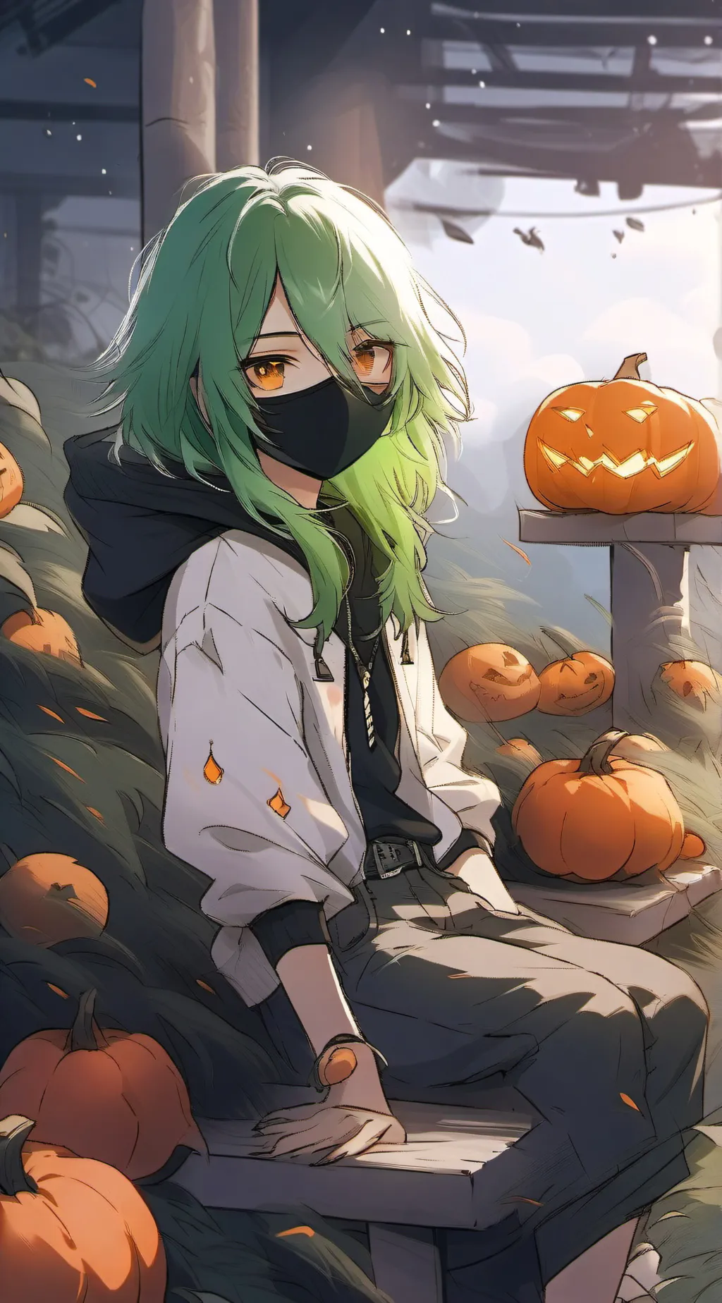 ai character: SmokeeBee background