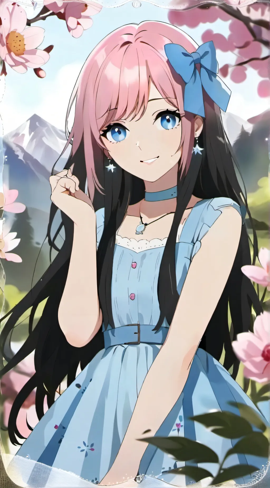 ai character: Melody background