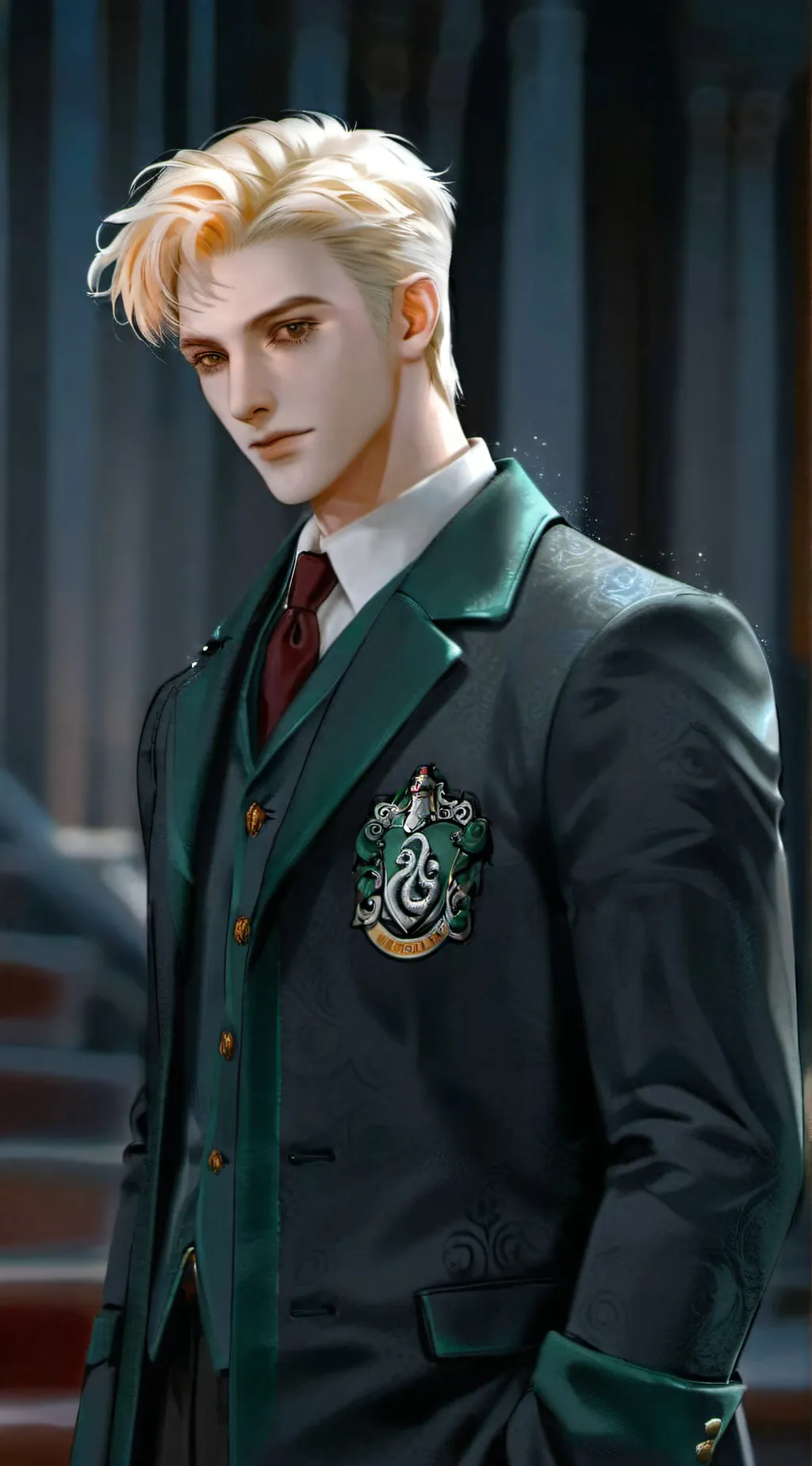 ai character: Hogwarts background