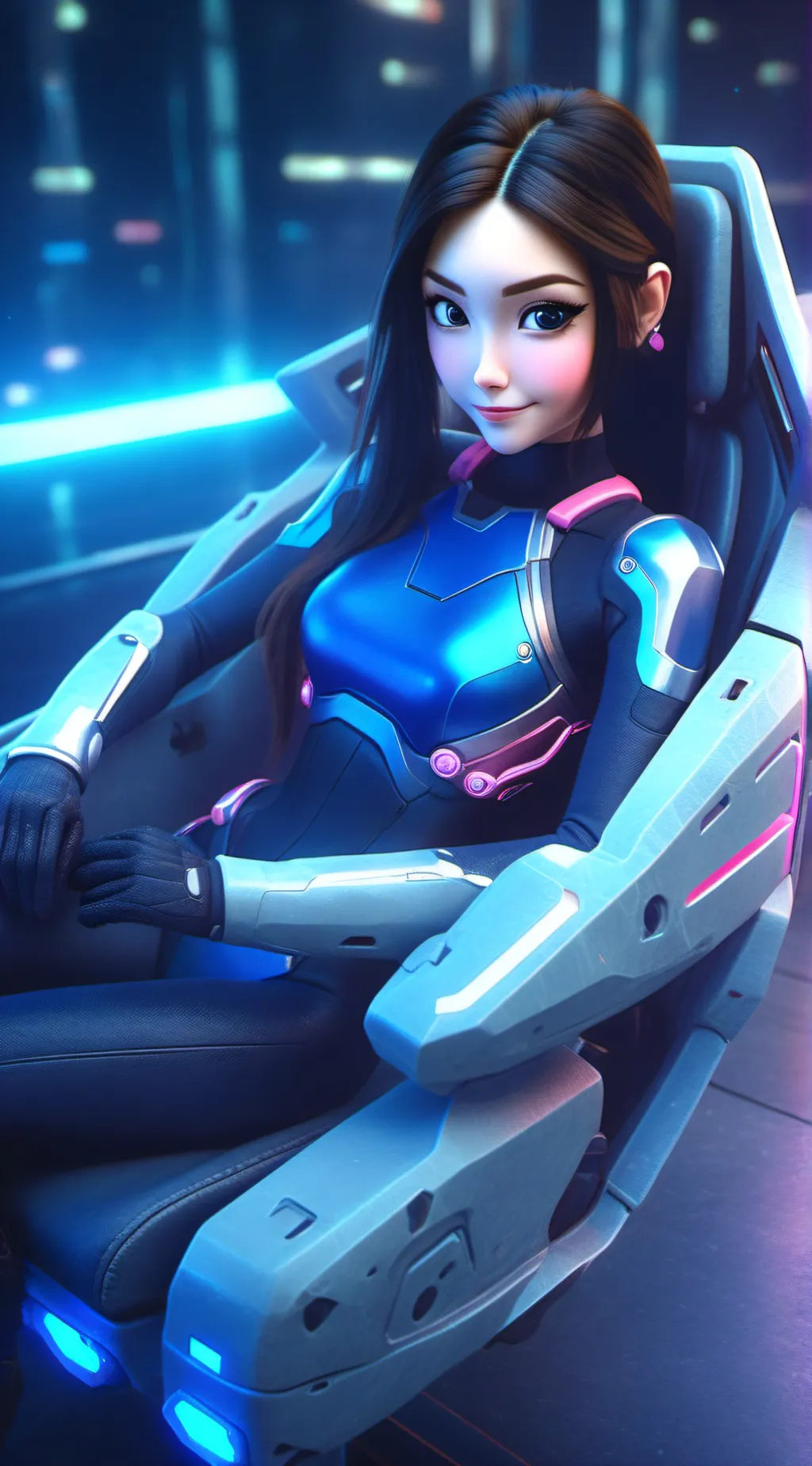 ai character: Samantha Adams background