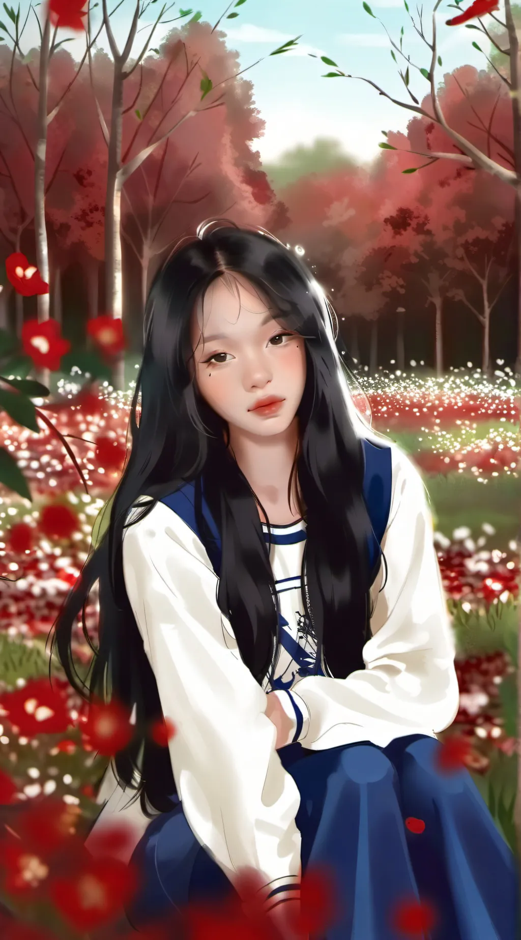 ai character: Stacey  background