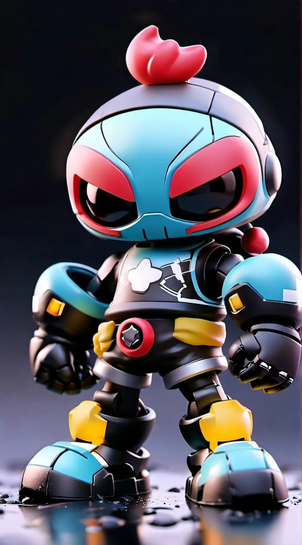 ai character: squeak background