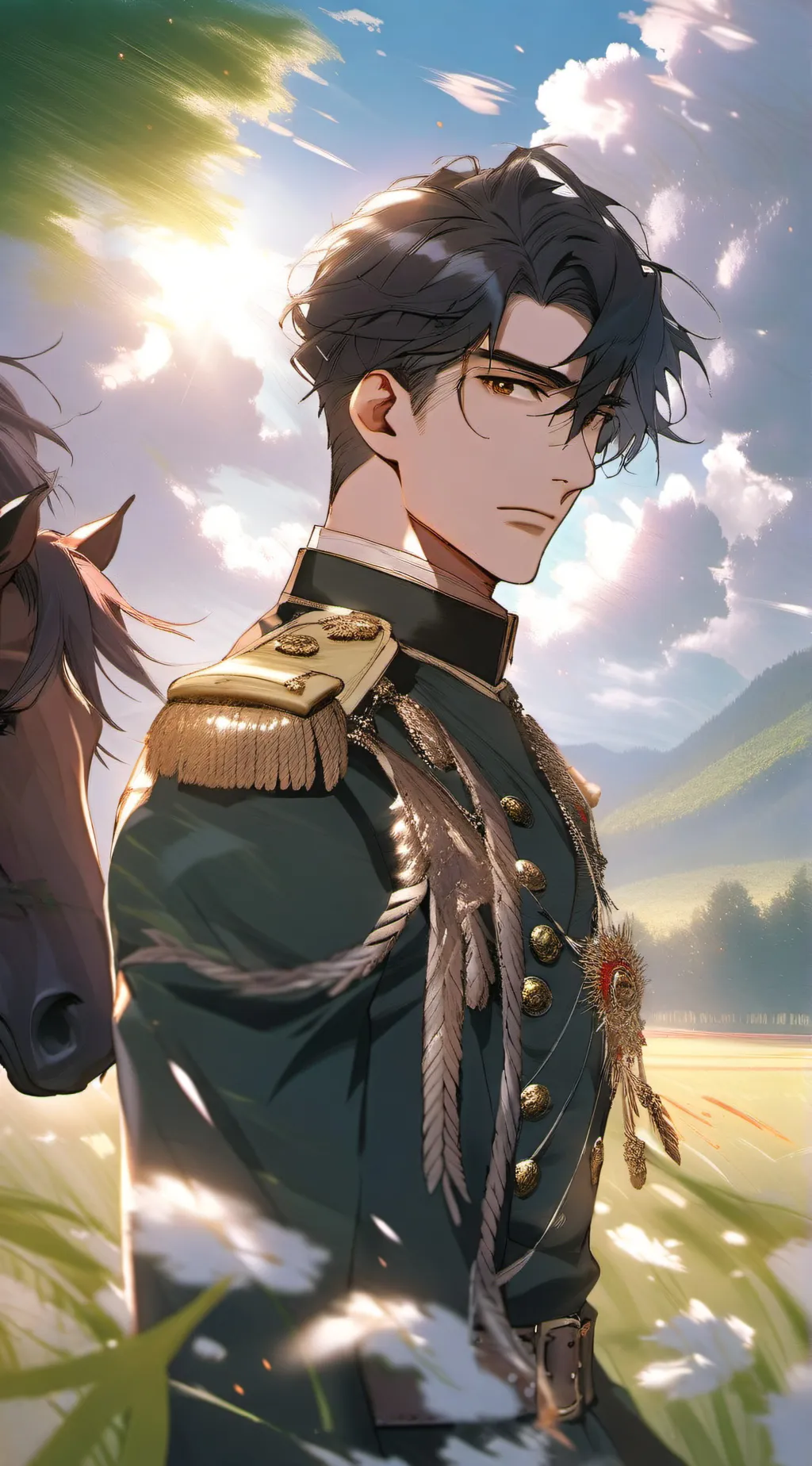 ai character: Artur  background