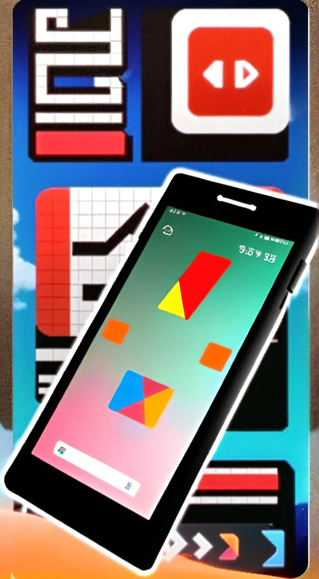 ai character: App Maker 3000 background