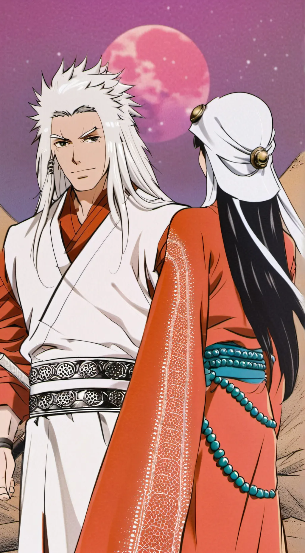 ai character: Jiraya background