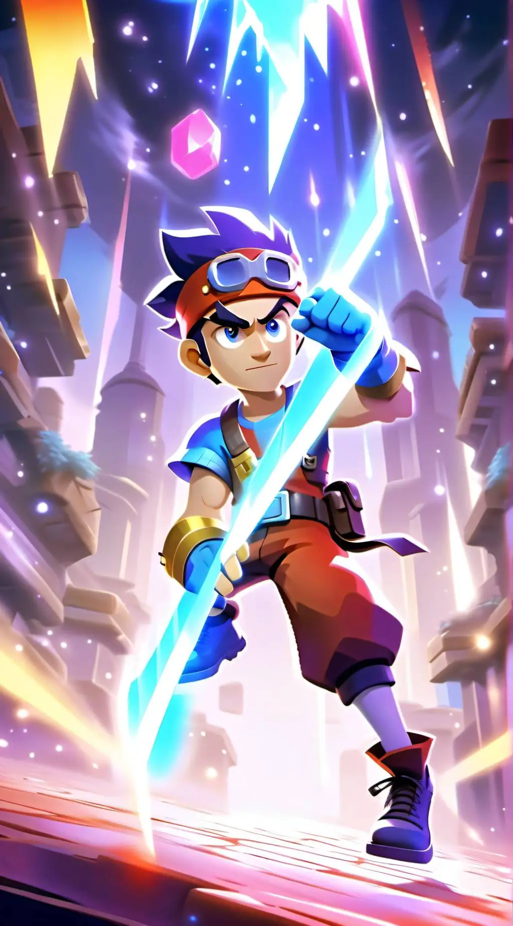 ai character: Fang (BrawlStars) background