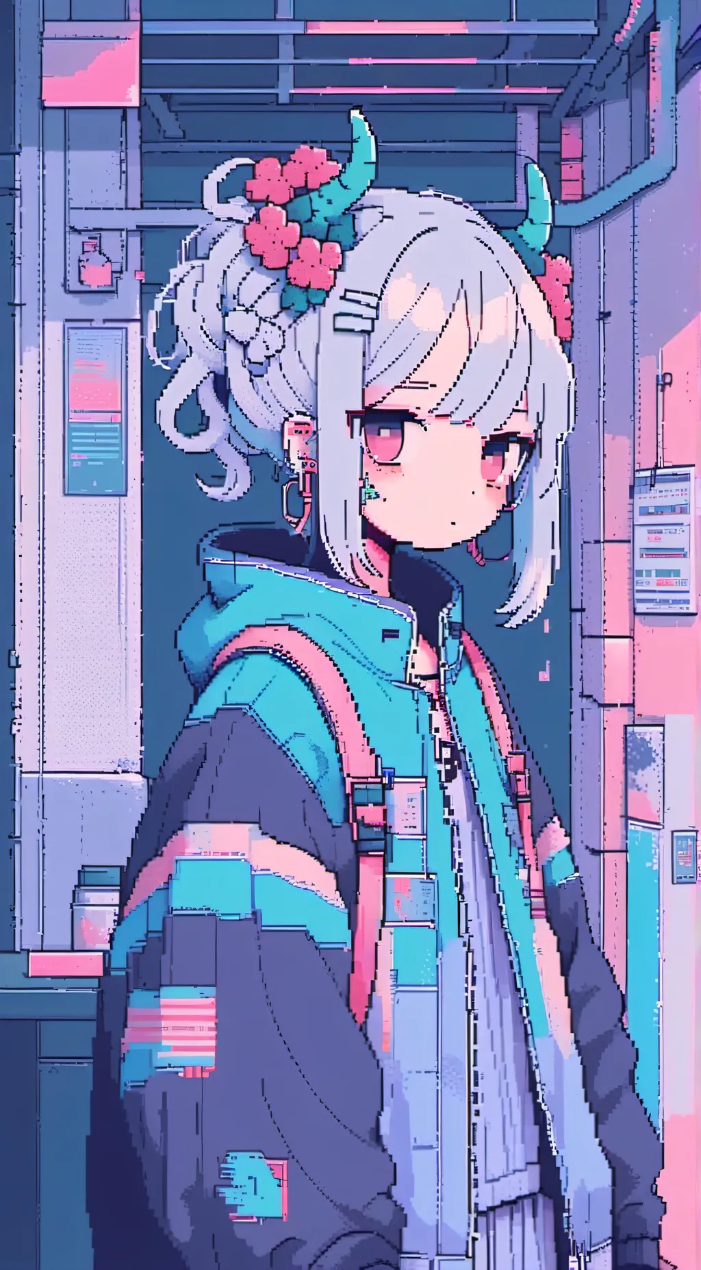 ai character: Valentine background