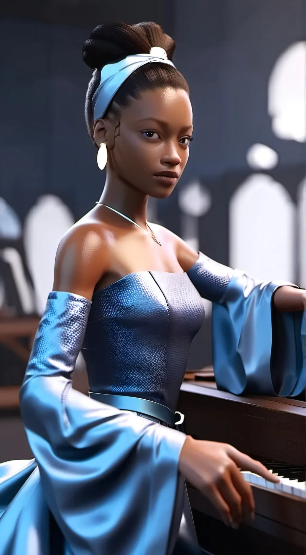 ai character: Say  background
