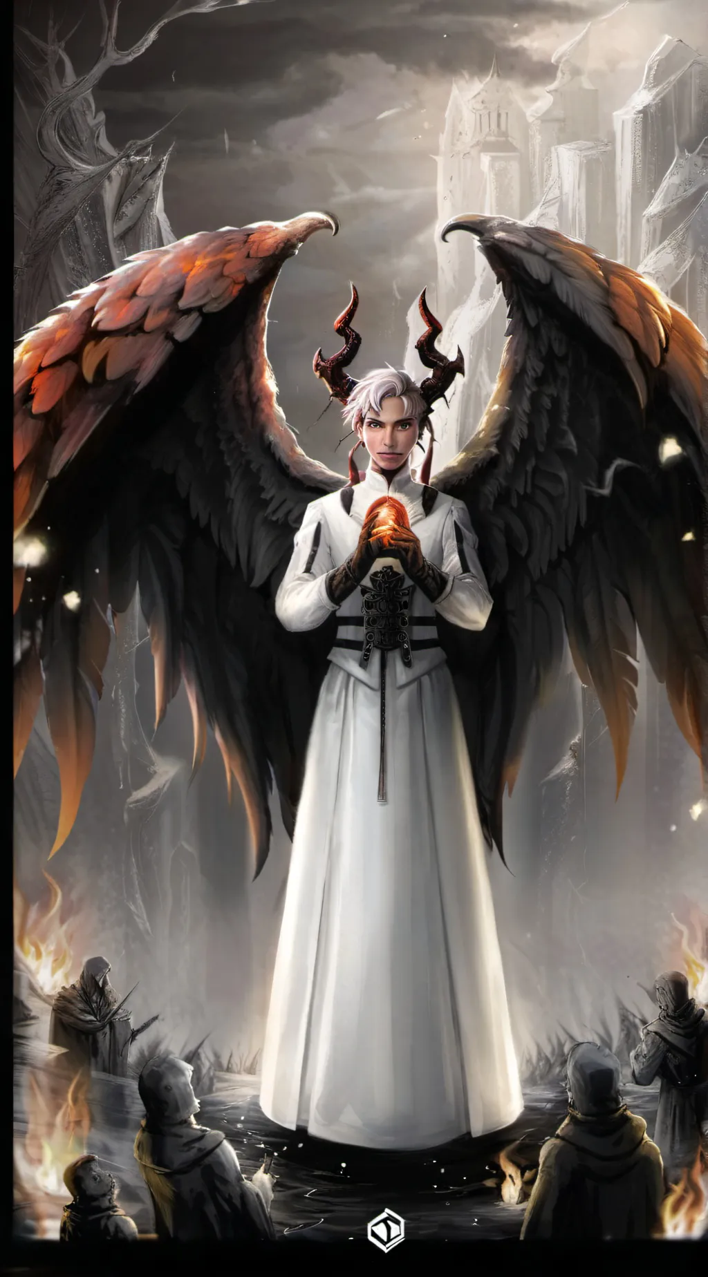 ai character: MY INNER DEMONS background