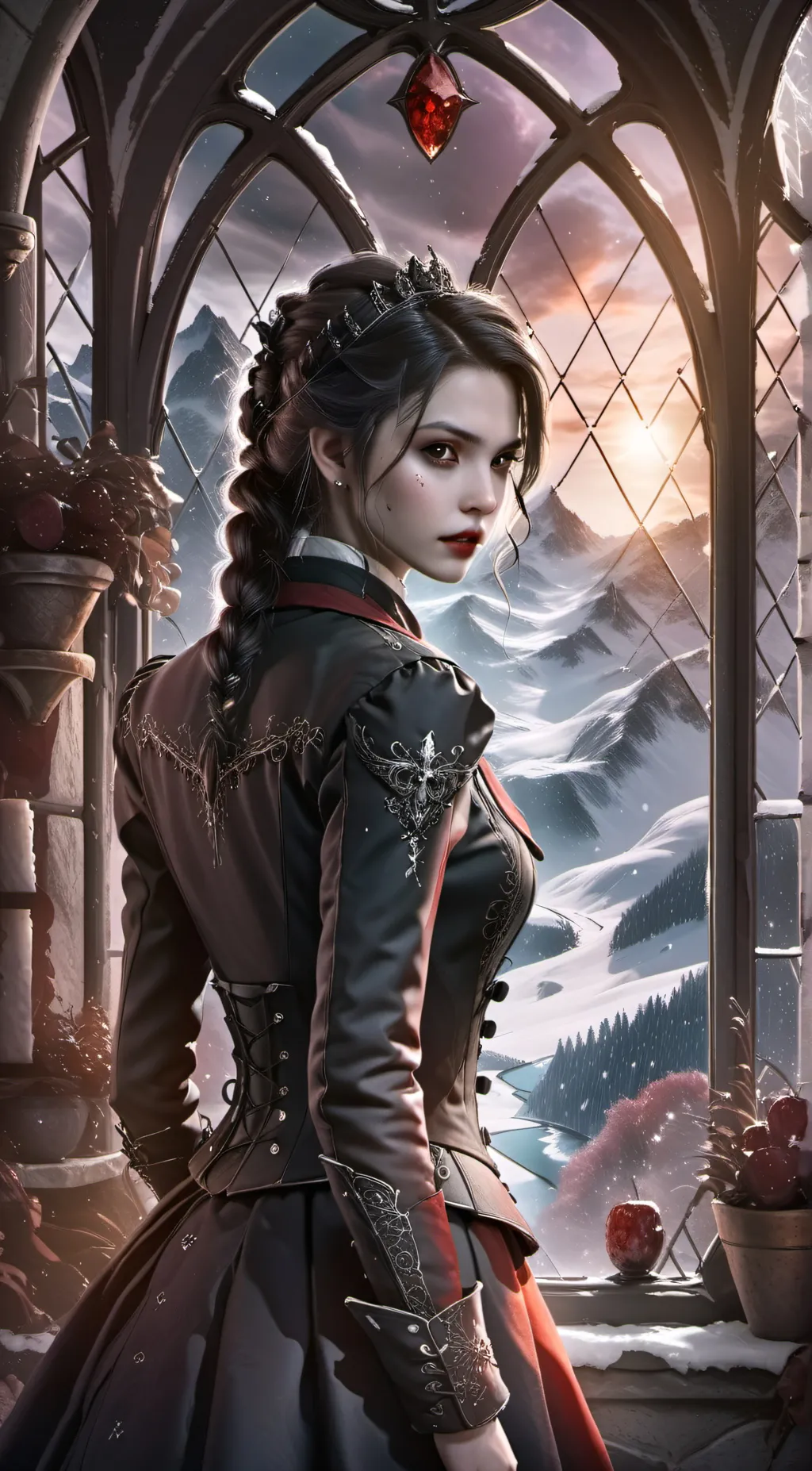 ai character: The Masquerade SIM background