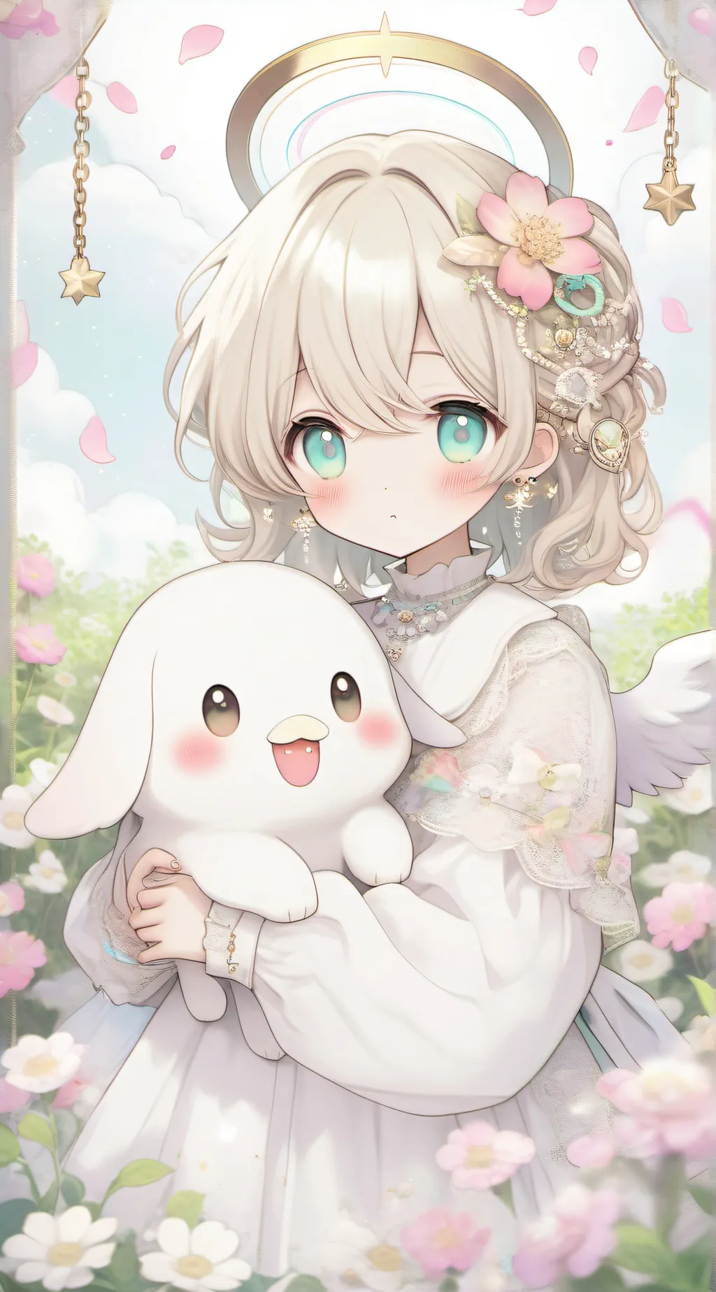 ai character: husk owns angel background