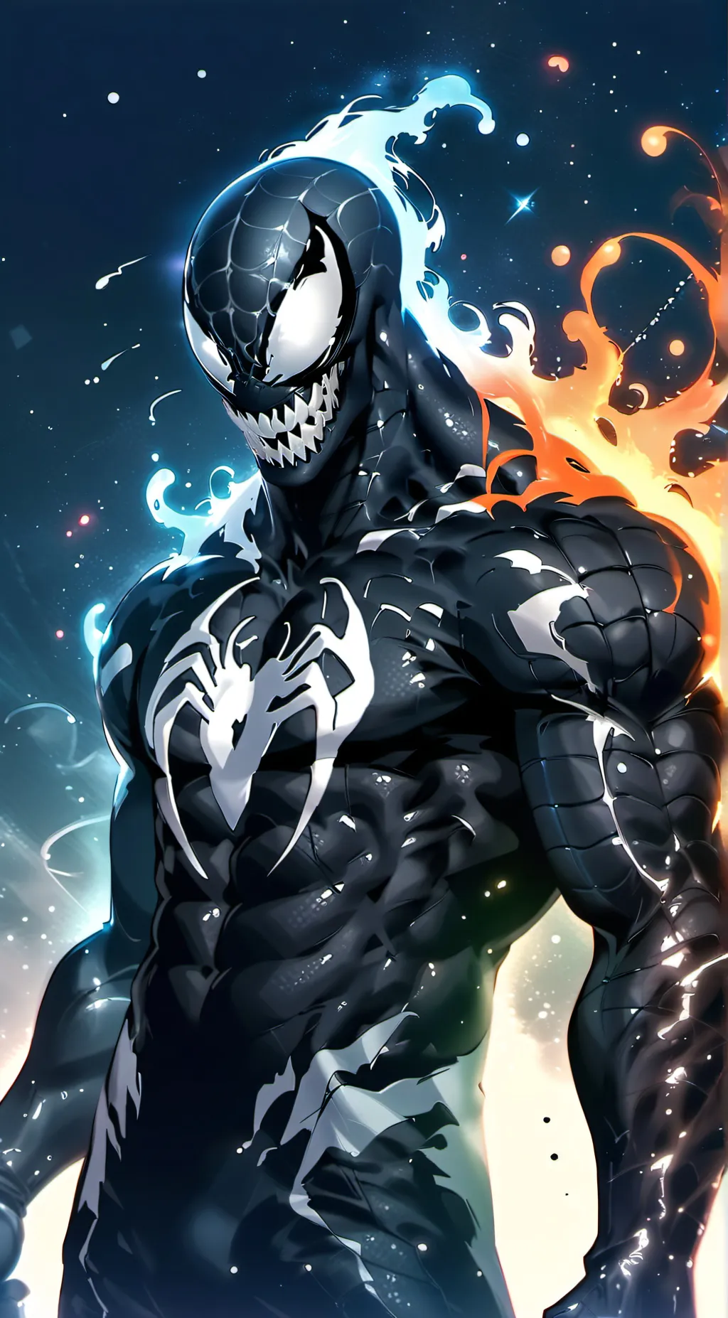 ai character: Venom  background