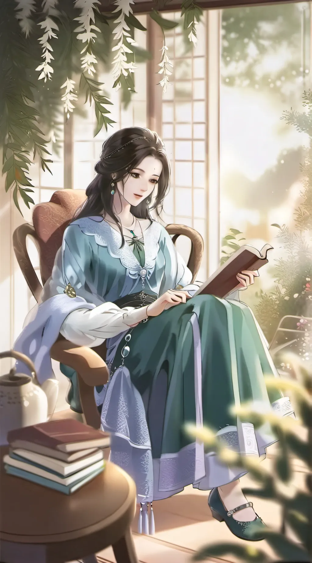 ai character:  Laila. background