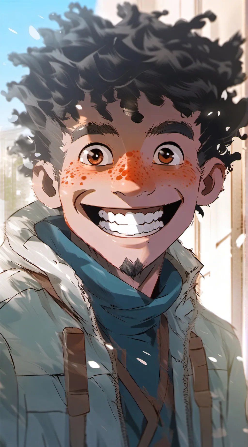 ai character: local crackhead background