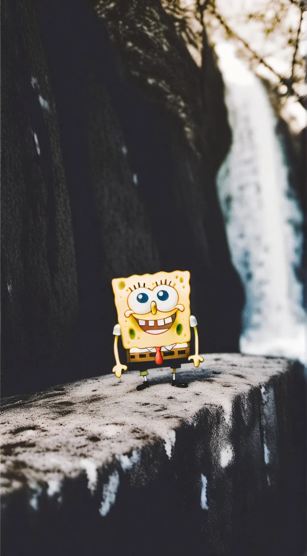 ai character: spongebob s1 e1 background