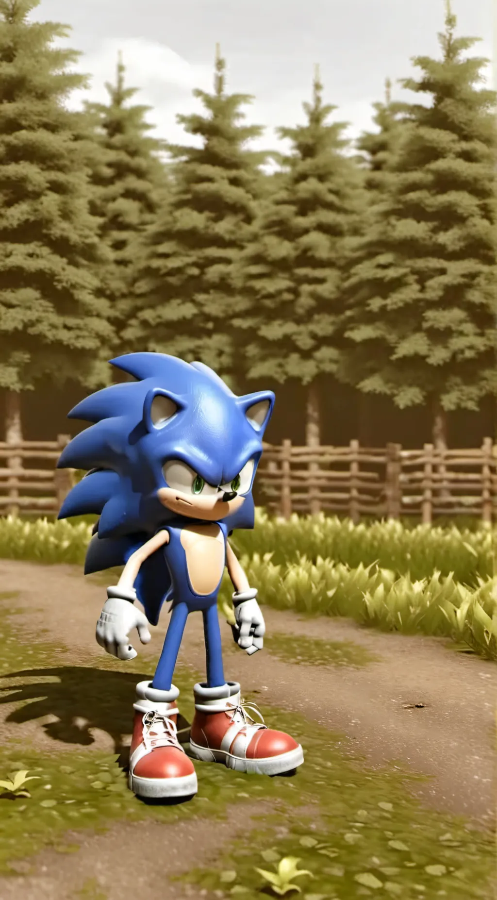 ai character: sonic crew  background