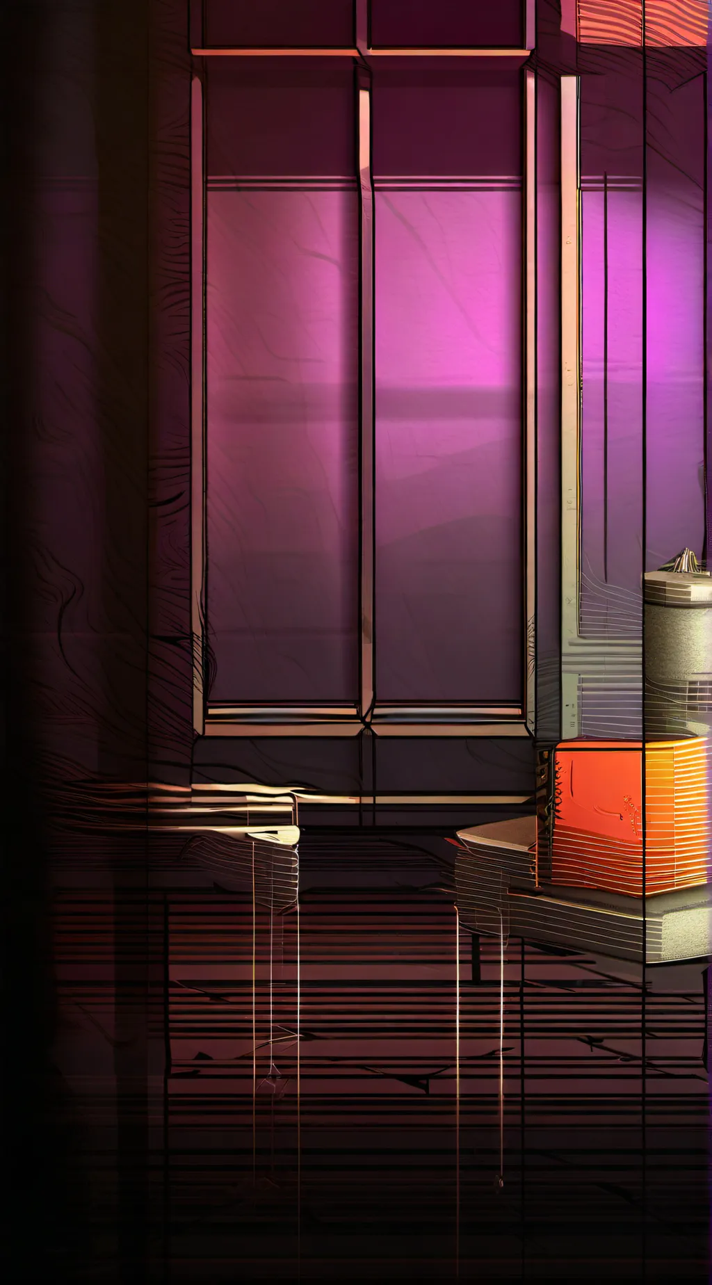 ai character: Radioapple background