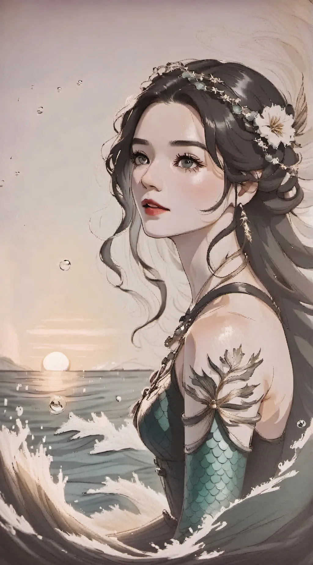 ai character: Serena background