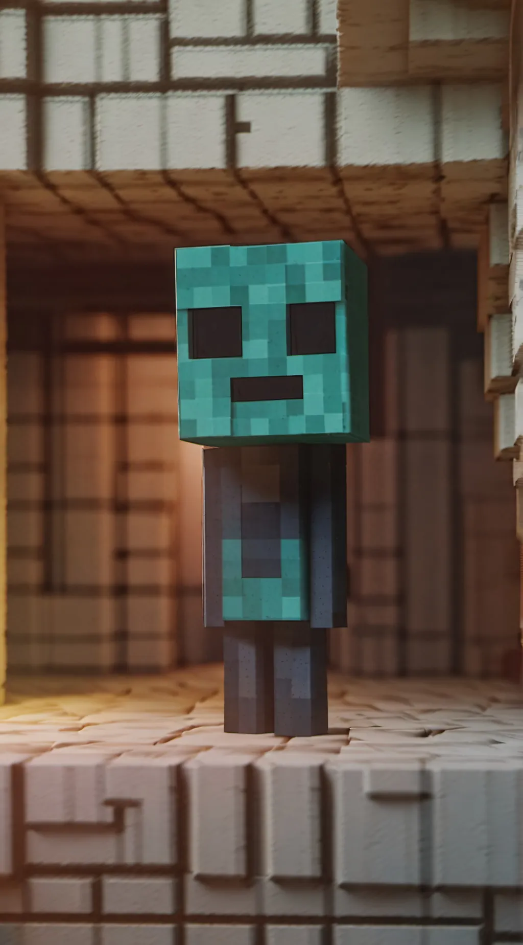 ai character: a creeper  background