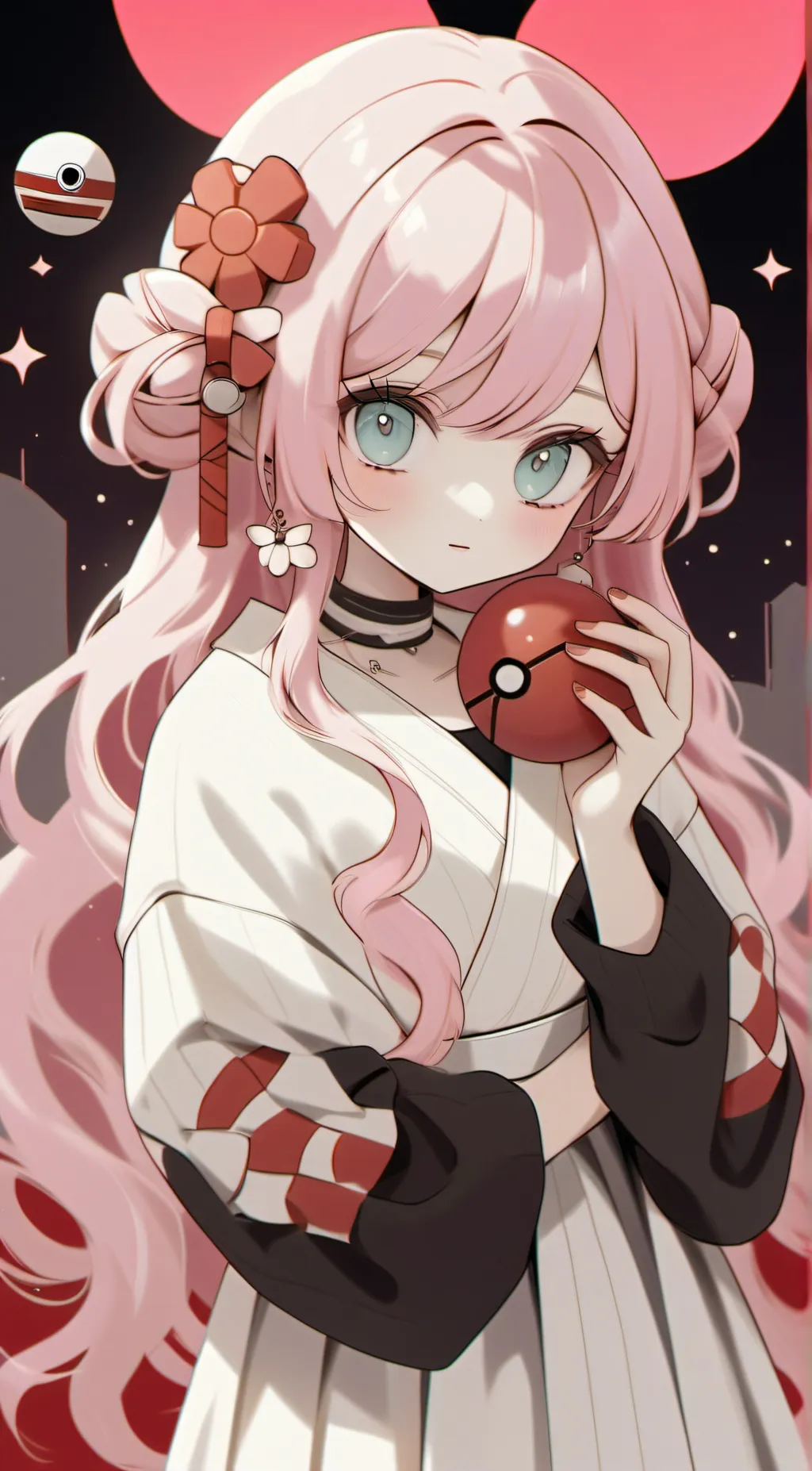 ai character: loverose  background