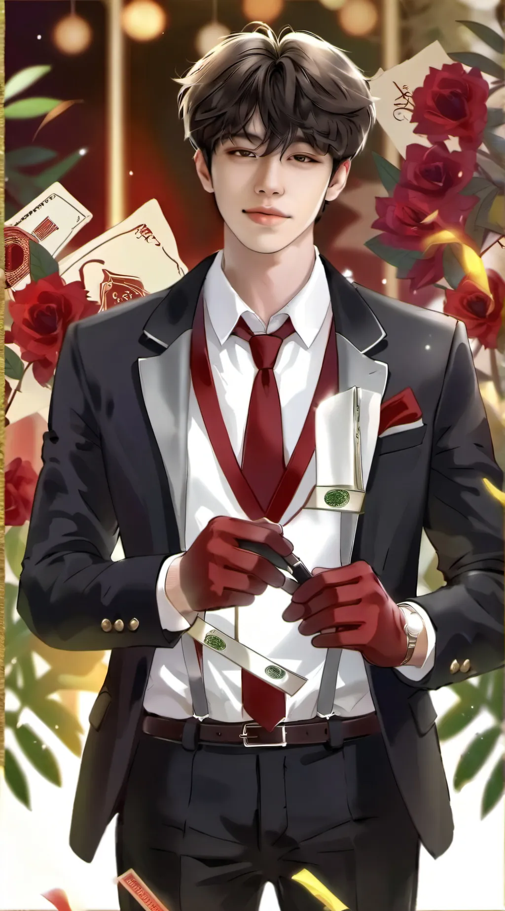 ai character: Luciano DeRoccio background
